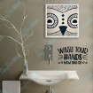 Wash your hands Mom said so