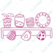 Repisa de Cocina