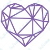 Polygon Heart