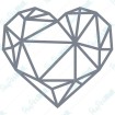 Polygon Heart