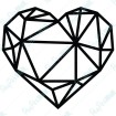 Polygon Heart