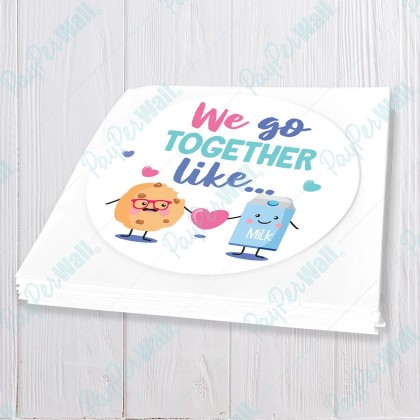 We go together like Milk and Cookie