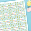 Happy Easter Carrots - Square