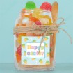 Happy Easter Carrots - Square