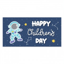 Happy Children's Day - Space - Bag Topper