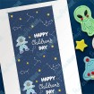 Happy Children's Day - Space - Bag Topper