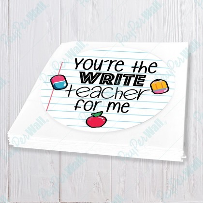 You're The Write Teacher For Me