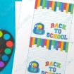 Back To School Color bars - Bag Topper