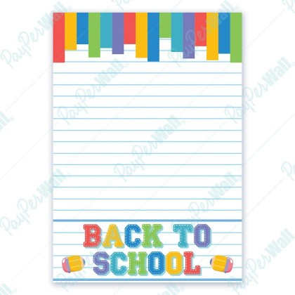 Back To School Color Bars - Card