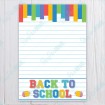 Back To School Color Bars - Card