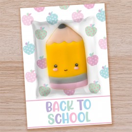 Back To School Pastel - Card