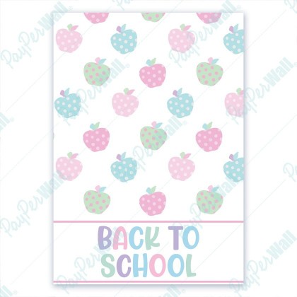 Back To School Pastel - Card