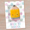 Back To School Color Bars - Card