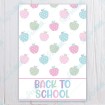 Back To School Color Bars - Card