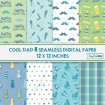 Cool Dad - Seamless Paper
