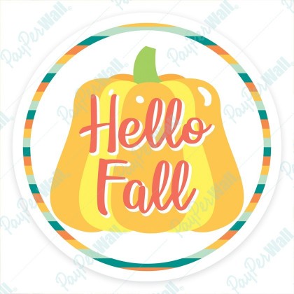 Hello Fall Pumpkin