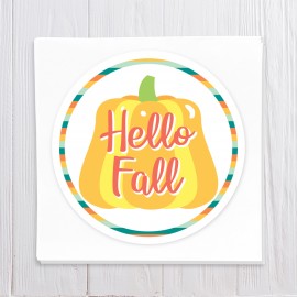 Hello Fall Pumpkin