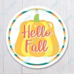 Hello Fall Pumpkin