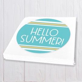Hello Summer Turquoise