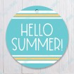Hello Summer Turquoise