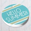 Hello Summer Turquoise