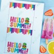 Hello Summer Bag Topper