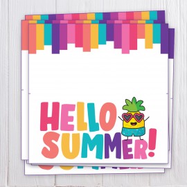 Hello Summer Bag Topper