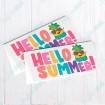 Hello Summer Bag Topper