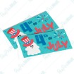 Ghost 4th of July Bag Topper