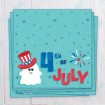 Ghost 4th of July Bag Topper