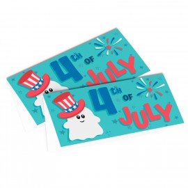 Ghost 4th of July Bag Topper