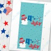 Ghost 4th of July Bag Topper