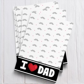 I Love Dad Card