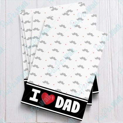 I Love Dad Card