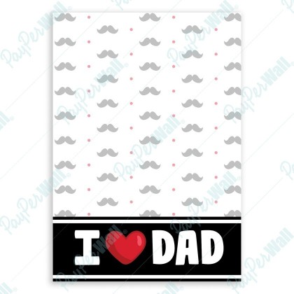 I Love Dad - Card