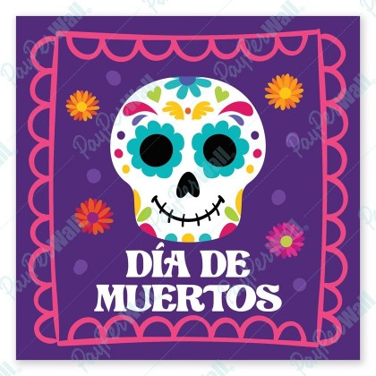 Día de Muertos - Morado