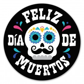Feliz dia de Muertos - calavera