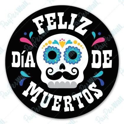 Feliz dia de Muertos - calavera