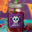 Día de Muertos Morado