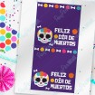 Feliz Día de Muertos - Bag Topper