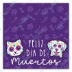 Feliz Día de Muertos Pets - Bag Topper