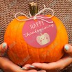 Happy Thanksgiving Pumpkin