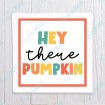 Hey There Pumpkin Square