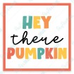Hey There Pumpkin Square