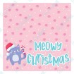 Meowy Christmas - Bag Topper