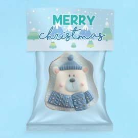Merry Christmas Snow - Bag Topper