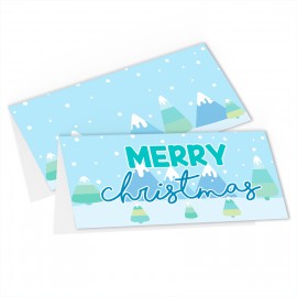 Merry Christmas Snow - Bag Topper