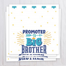 Promoted to Big Brother - Bag Topper
