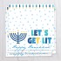Let's Get Lit Happy Hanukkah - Bag Topper