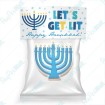 Let's Get Lit Happy Hanukkah - Bag Topper